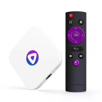 4K 8K Smart IPTV Download TV Android White Media Box