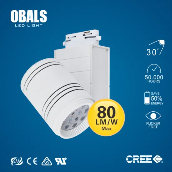 25w led track light HD-TR1310 smd OBALS