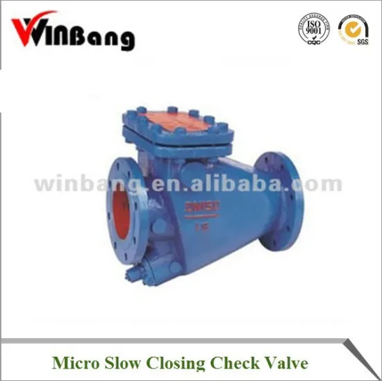 Micro Resistance Slow Closing Check Valve Model:WB-HH44X