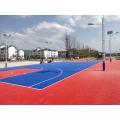 Alta qualidade 100%PP removível anti-deslizamento esportivo Tiles de basquete interno pisos da quadra de basquete