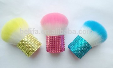 Belifa BlingJewel Encrusted Kabuki Brush with PVC case