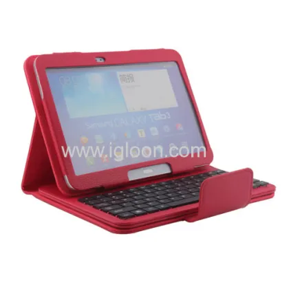 Wireless Bluetooth Keyboard Case For Samsung Galaxy Tab3 P3200 
