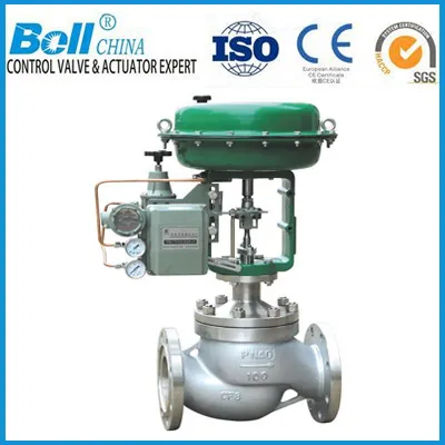 pneumatic proportional modulating control valve