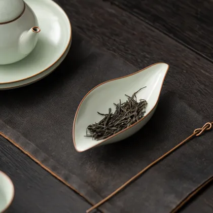 Handmade Ru Ware Tea Spoon Kung Fu Tea Utensils