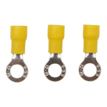 6mm 12-10AWG 노란색 전기 절연 와이어 링 스플 라이스 크림프 터미널 커넥터 BT-02 5.5-6