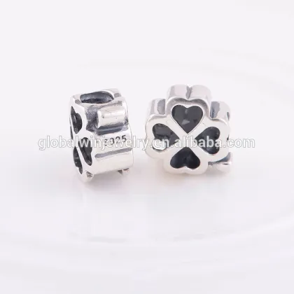 Fashion Jewelry Four Heart Bracelet Charm 925 Silver Jewelry