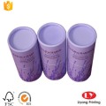 Custom round paper cosmetic tube box packaging