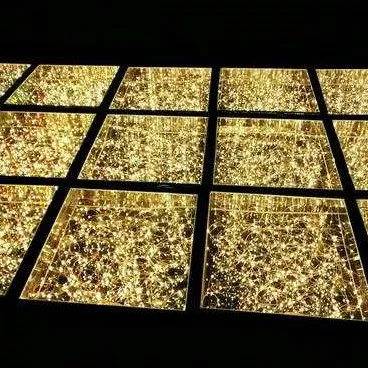 Rigeba 50x50cm 3D Starlit LED Floor Wedding Stage Dance Floor