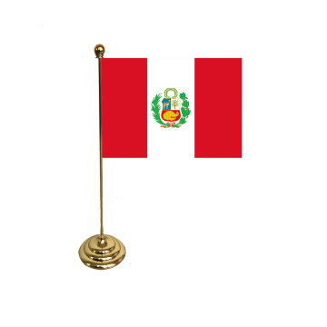 Fabriksanpassad storlek Peru Promotion Flying National Flag