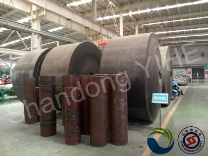 Fire resistant belt SBR