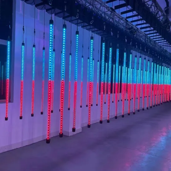 Rigeba disco dj stage DMX led lifting kinetic tube for events