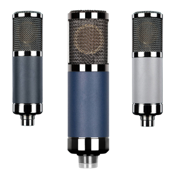 Microfono condensatore a diaframma professionale - microfono cablato metallico da 34 mm 20Hz -20kHz