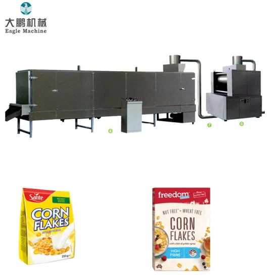 Breakfast Cereal Extruder Machine for Corn Flakes Production
