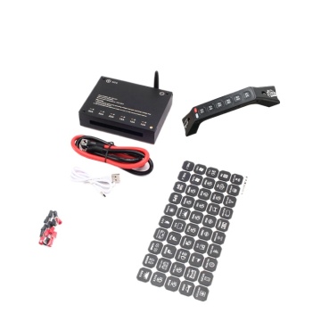 Ford F150 Six-Way Handle A-Pillar Extension Bracket with LED Spotlight and Wireless Remote Control