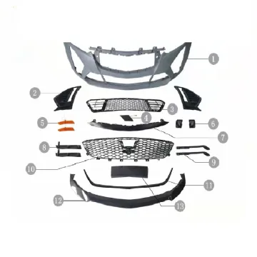 New Arrival Front Bumper Body Kits for Cadillac CT5 2019-2021 - Upgrade for CT5-V BlackWing