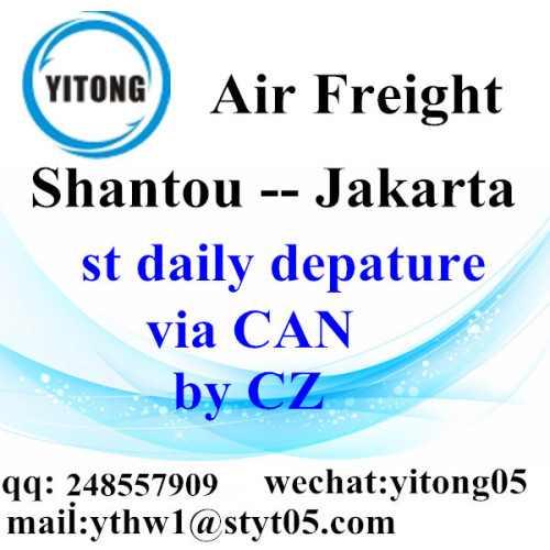 Shantou flete aéreo internacional a Yakarta