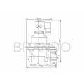 24V DC 1,5-дюймовый BDMF-Z-40S импульсный клапан