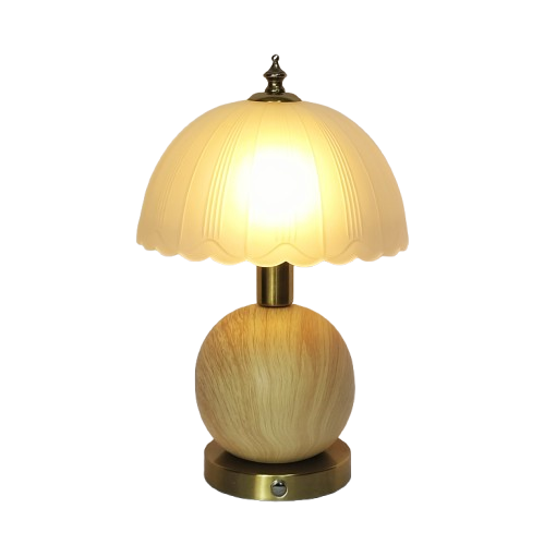 T250612Ceramic base rechargeable table lamp (3)