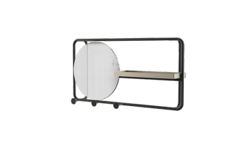 Pony Wall-mounted Rack for Home Furniture