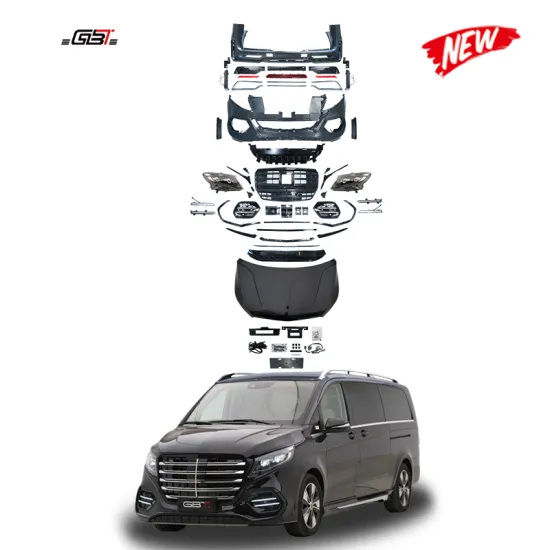 GBT New Arrival Mercedes W447 2024 Model Body Kit for 2016-On Mercedes Benz V Class Accessories Vito W447 Facelift Bumper Parts