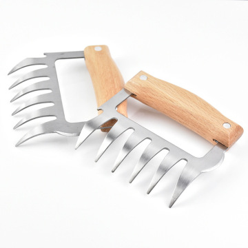 Meat Claws Stainless Steel BBQ Meat Claws Pulled Pork Shredder Bear Paw