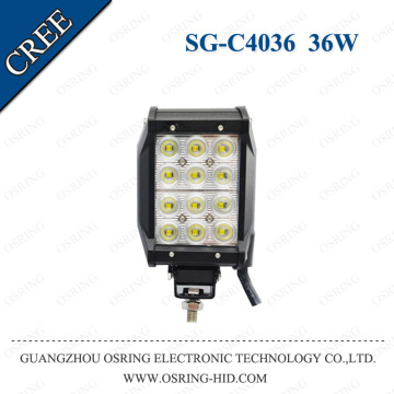OSRING Hot Sale IP67 C ree LED Driving Off-road Light Bar 30000LM For 4x4 4 inch 36W four row led light bar