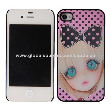 Best price hard PC iPhone 5s case with cartoon pattern, OEM and ODM orders welcomed