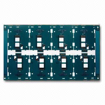 PCB Panel for Assembly, Blue Solder Mask and White Legend