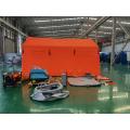 Air Heater For Inflatable Shelters 30 square meters Orange Mass Decontamination Tent Supplier