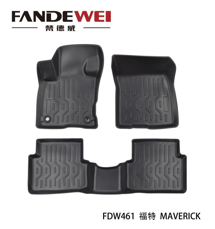 3D -autemenmatten voor Ford Maverick 2023