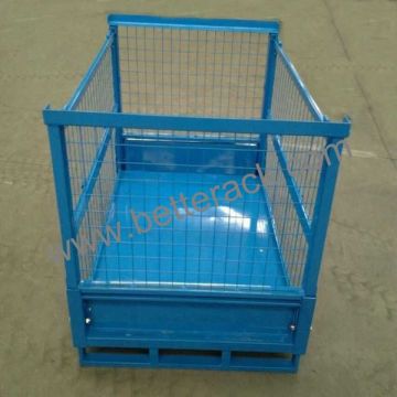 heavy duty stackable wire container