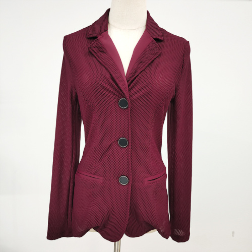 Breathable Mesh Equestrian Jacket For Women