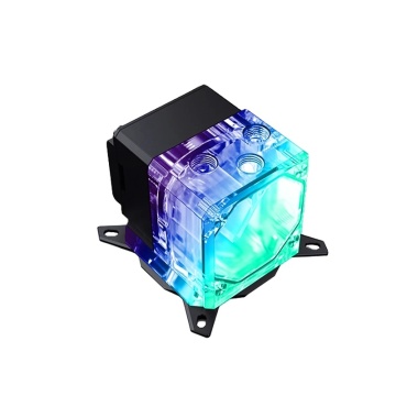 Bykski AIO CPU Water Block + Pump + Reservoir Combo for Mini ITX - Intel 115X, 20XX, 1200, 1700, 5V/12V RGB SYNC