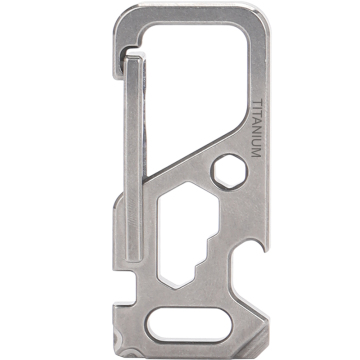 Ultra Lightweight Luxury Titanium Keychain - Best Gift for Men
