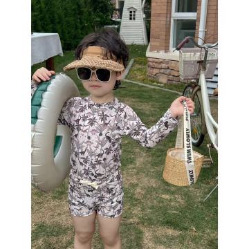 Summer Sun Protection UPF 50+ Split Swimsuit for Boys