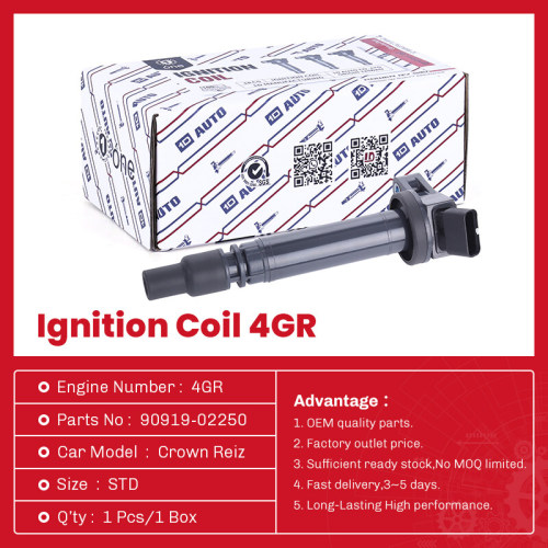 4GR Ignition Coil 90919-02250 90919-02256 لـ Crown Reiz