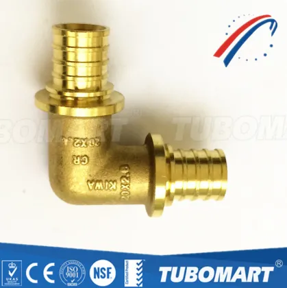 CW617n water supply plumbing brass fitting elbow pipe pex fitting for Rehau pex pipe