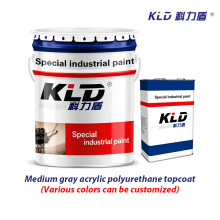 Średnioszara akrylowo-poliuretanowa farba nawierzchniowa