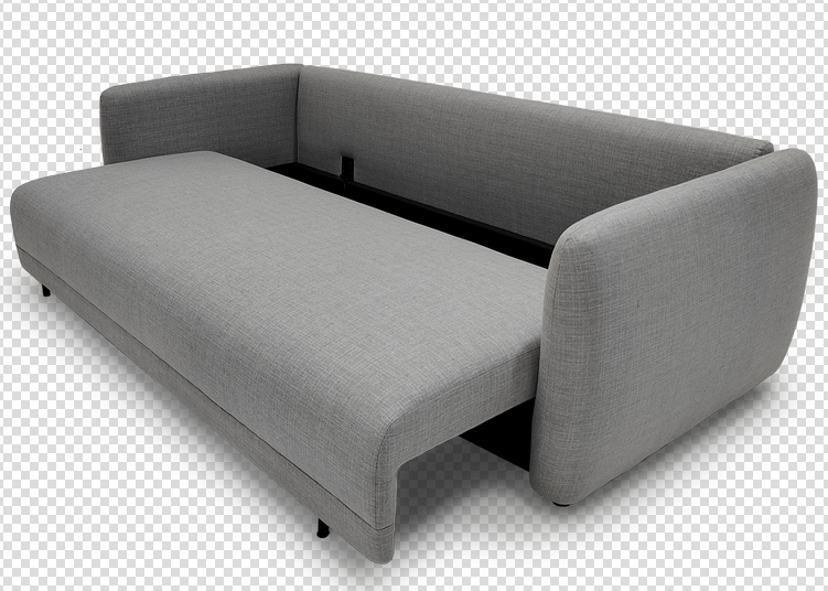 Foldable double armrest sofa