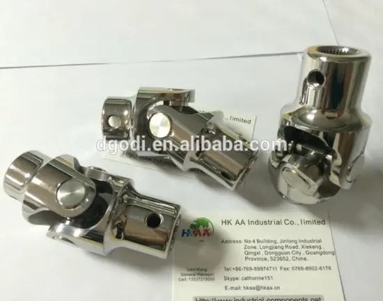 cnc machining stainless steel flexible drive shaft, cardan shaft