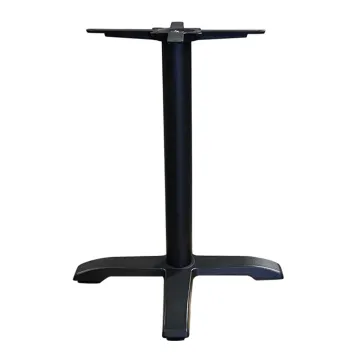 Heavy-Duty Cast Iron 4 Feet Table Leg Sturdy Support for DiningCommercial Tables