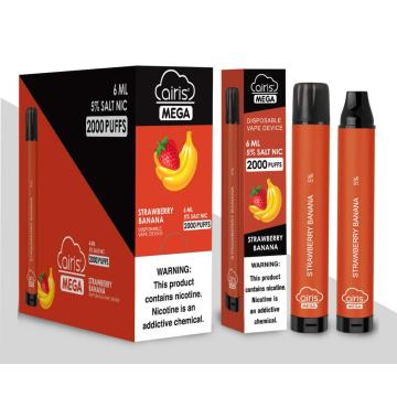 Wholesale Airis Mega Disposable Vape 2000puffs Airis Mega