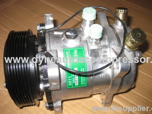 Automotive Ac Compressor Manufacturer In China Sanden 5h11 With Two Charging Parts 