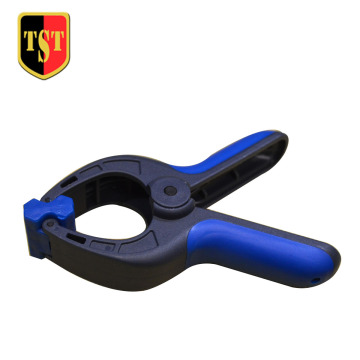 Double Color TPR Handle Photon Studio Holder Wood Working Plastic Spring Clamp