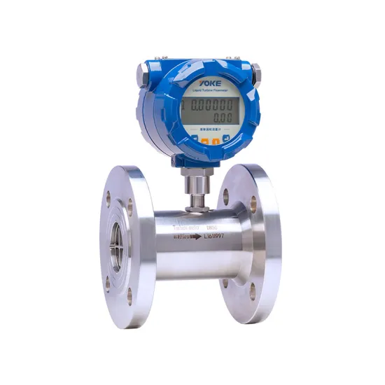 Digital Pulse Diesel Fuel Flow Meter with Flange - Liquid Turbine Flow Meter