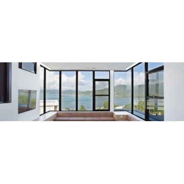 Aluminum large windows fixed glass extra picture window