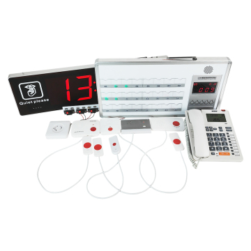 Wired Hospital Paging System for Caregivers and Patients