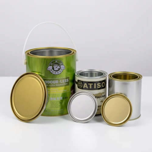 Latas personalizadas de tintas e metais químicos