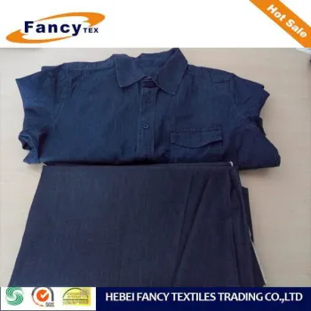 100 Cotton Dyed Denim Fabric 