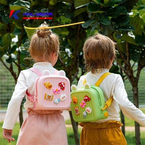 Bolsa de mochila de la escuela de niños de dibujos animados de bricolaje